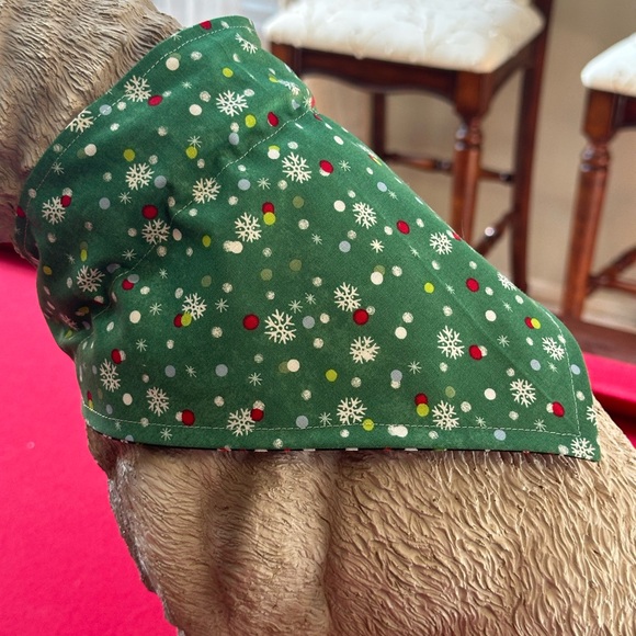 12” Neck Size Custom Handmade Pet Critter Capes Reversible - Picture 5 of 14